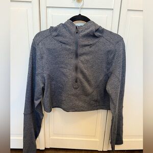 Lululemon Dark Gray Quarter Zip Jacket